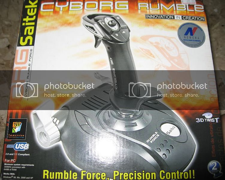 saitek cyborg force rumble pad drivers